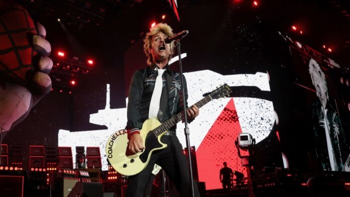 Green Day Open Coachella With “American Idiot” Performance: “Not a Part of MAGA Agenda”