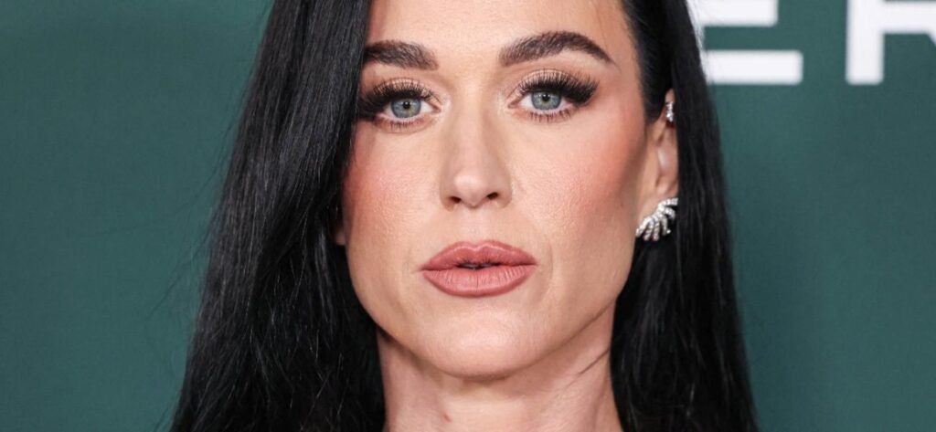 Katy Perry Wears Nothing Beneath Her Plunging Braless Jacket