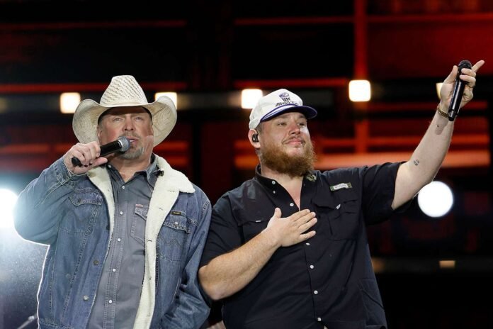Luke Combs Brings Out Good Charlotte and Garth Brooks at Stagecoach