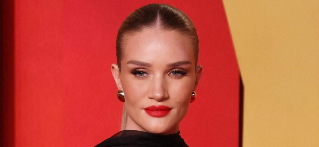 Rosie Huntington-Whiteley Stuns In White Lingerie For 'Wedding Season'