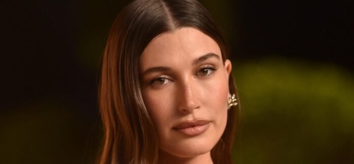 Hailey Bieber Approves The Zebra Print Trend In Barely-There Bikini