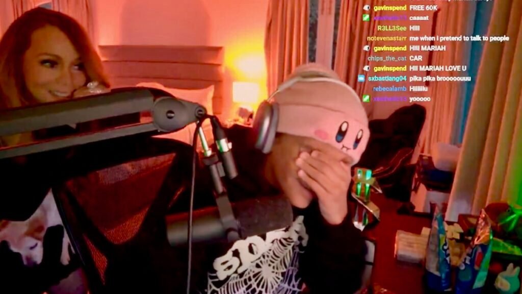 Mariah Carey Mortifies Teenage Son By Crashing His Twitch Stream