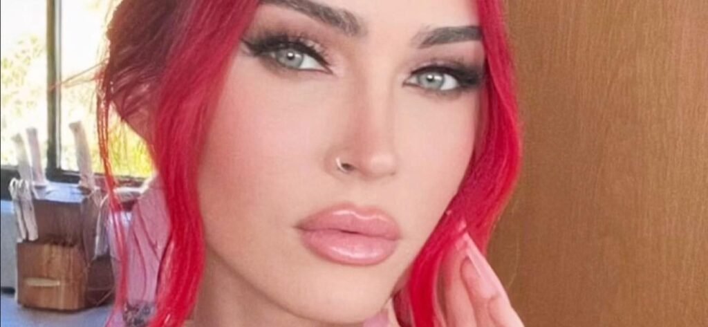 Megan Fox Shows Off Her Cowboy Hat In Plunging Braless Top