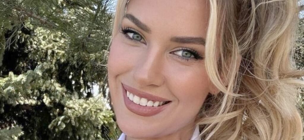 Paige Spiranac Celebrates A 'Tradition' While Shirtless In Miniskirt