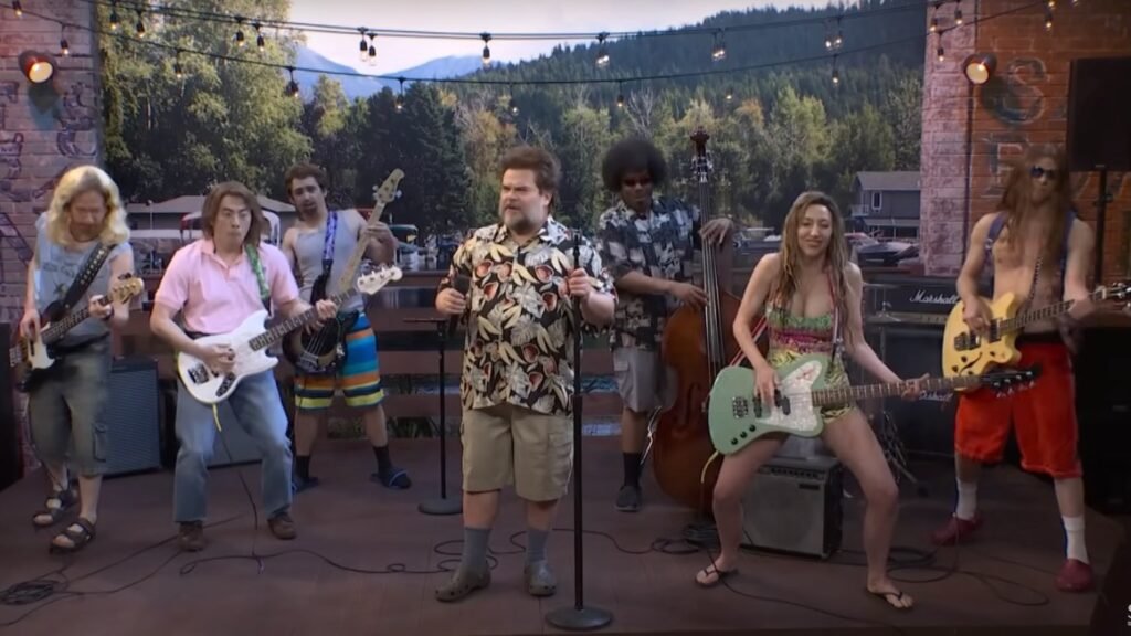 Jack Black Hosts a Bonkers Bass Potluck Jam Session on SNL