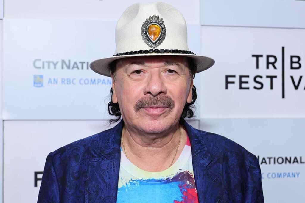 Carlos Santana Postpones Concert After Being Rushed to Hospital for 'Dehydration'