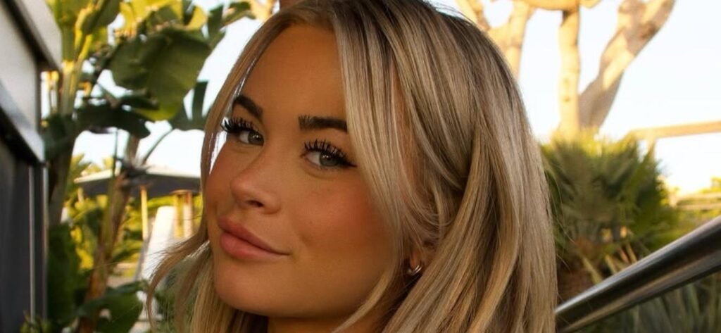 Emily Elizabeth Turns Up The Heat In Daring Leopard-Print Bikini