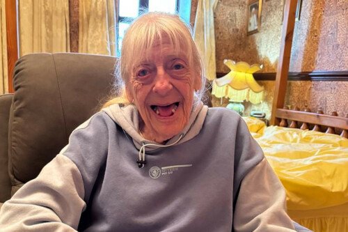 Julie Goodyear’s husband Scott Brand shares new photograph of the former ‘Coronation Street’ star as she celebrates her 83rd birthday