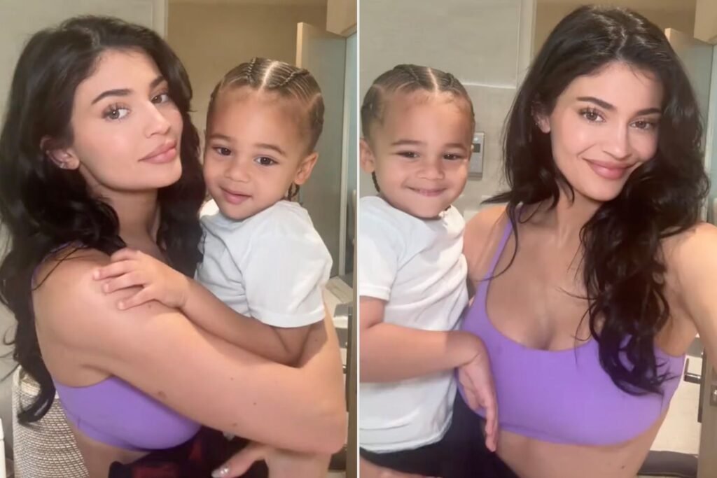 Kylie Jenner's Son Aire, 3, Makes Rare Appearance in Her BTS Coachella Video
