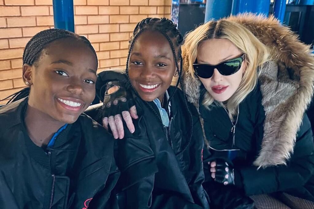 Madonna Shares a Glimpse of Her Easter Weekend with Her Kids and Boyfriend