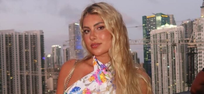 College Swimmer Andreea Dragoi Flaunts Tanned Body In Tiny Red Bikini