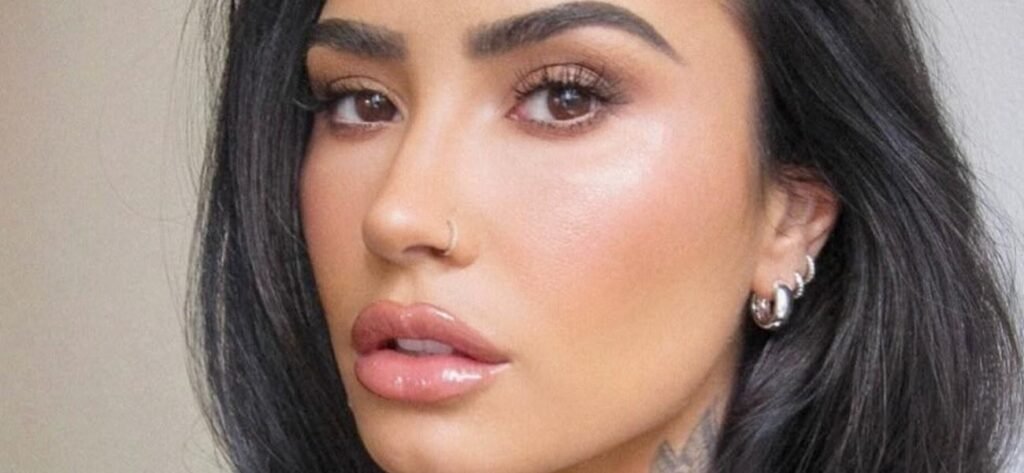 Demi Lovato Lifting Skimpy Pajama Top Highlights Her 'Ozempic' Body