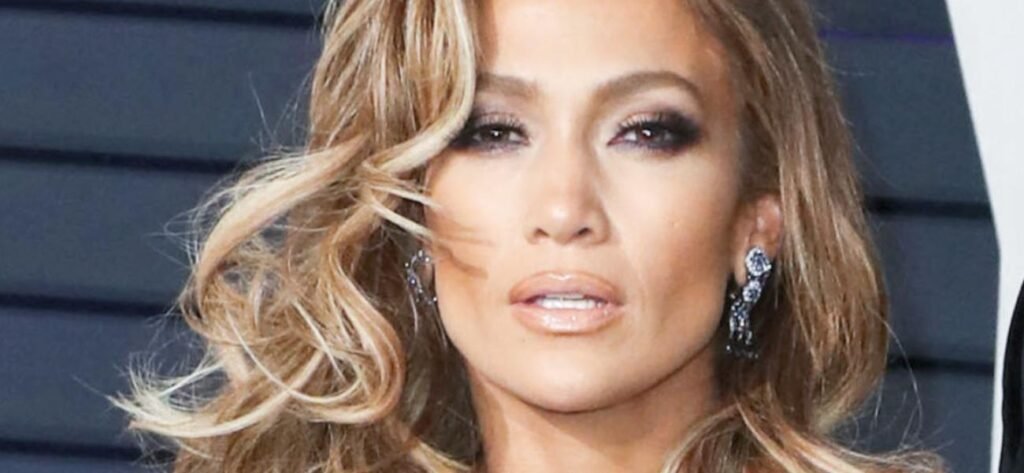 Jennifer Lopez Celebrates Mother's Day In Tight Plunging Sundress