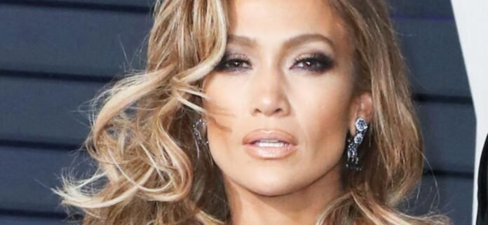 Jennifer Lopez Celebrates Mother's Day In Tight Plunging Sundress