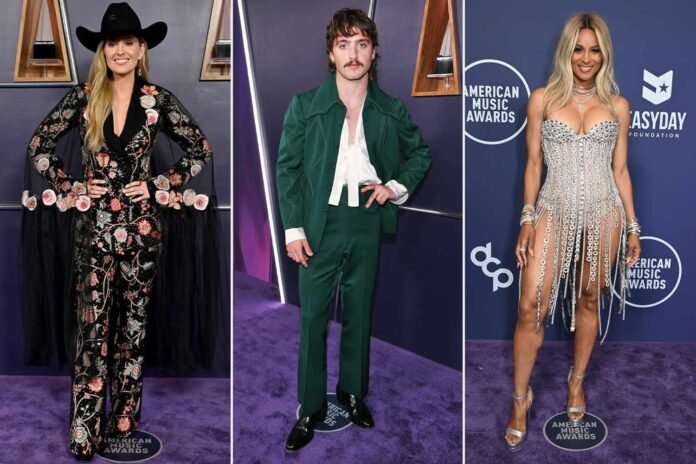 The Best Dressed Stars on the 2025 AMAs Red Carpet: Photos