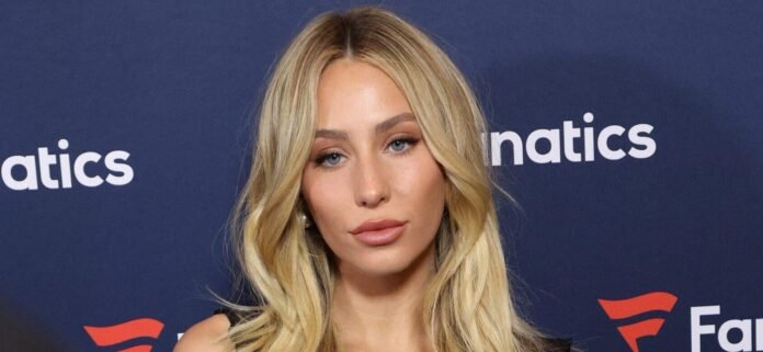 Alix Earle In An Itty-Bitty Orange Bikini Looks Like A 'Malibu Barbie'