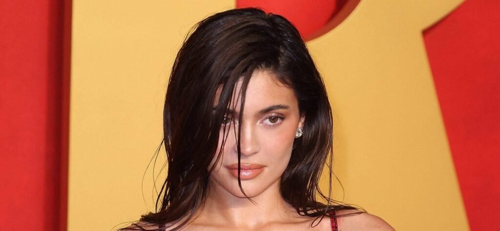 Kylie Jenner Gives A Busty Display In A Short Red Dress While In Miami