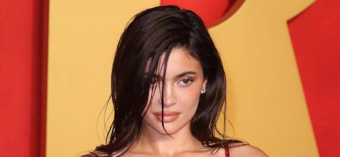 Kylie Jenner Gives A Busty Display In A Short Red Dress While In Miami