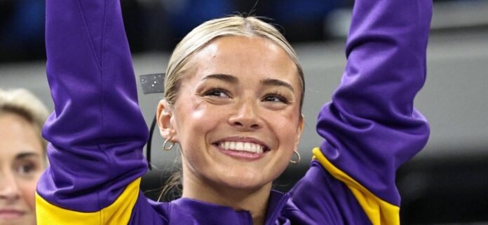 Olivia Dunne Shows Off Impressive Handstand Skills In A Tiny Bikini