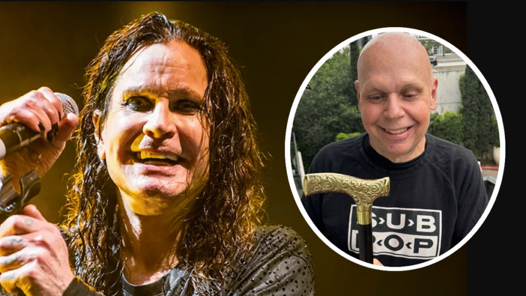 Ozzy Osbourne Gifts Matt Pinfield a Custom Cane Following Two-Month Coma