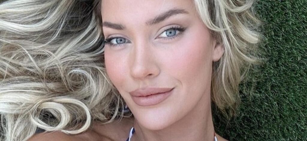 Paige Spiranac Asks 'How You Like Your Hot Dog' In Patriotic Bikini