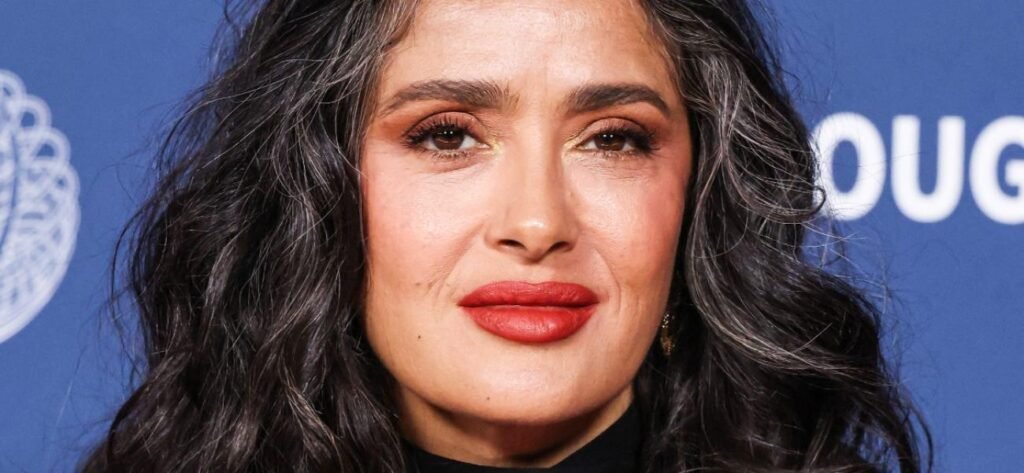 Salma Hayek In Multicolor Bikini Shamed For Having 'Jugs On Display'