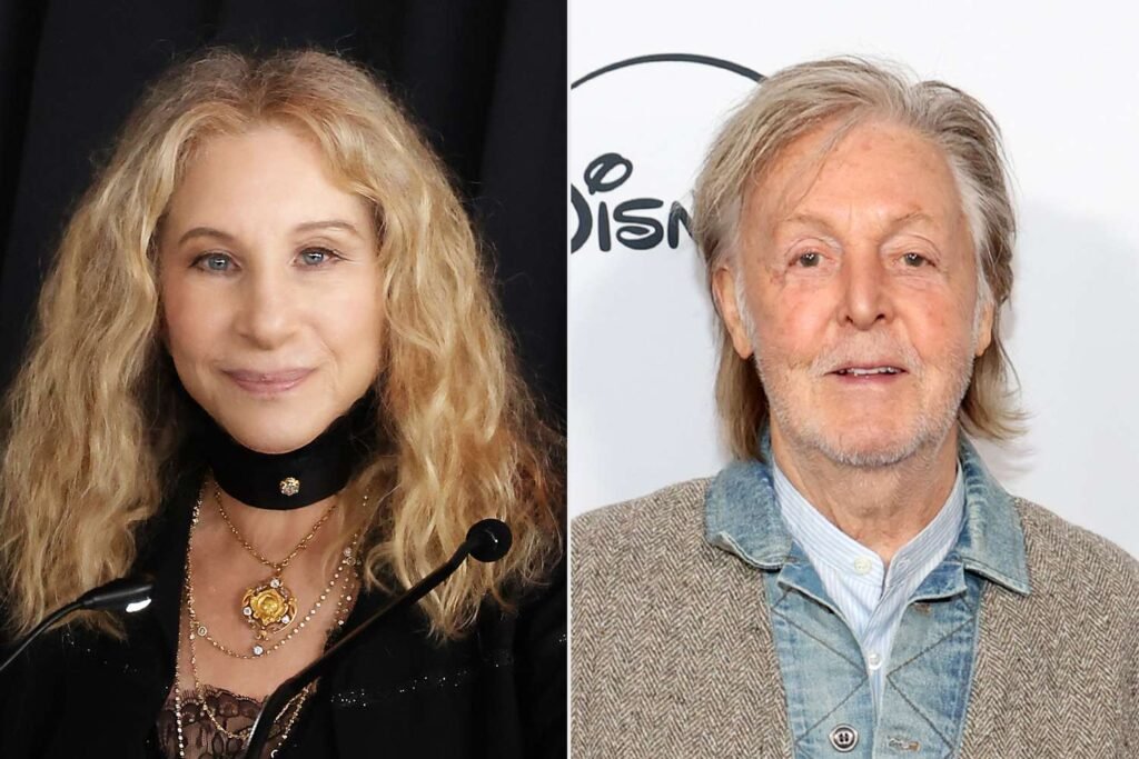 Barbra Streisand and Paul McCartney Team Up for Power Ballad 'My Valentine'