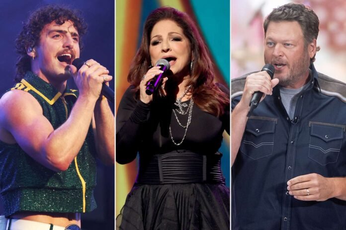 Benson Boone, Gloria Estefan, Blake Shelton and More to Perform