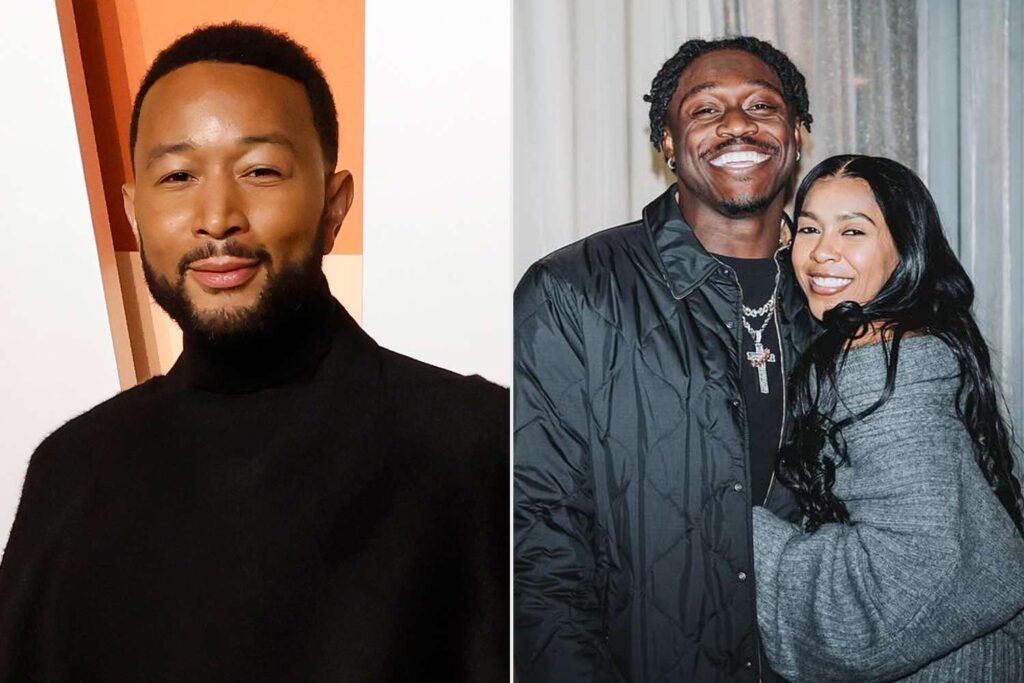 John Legend Performs for Philadelphia Eagles Player A.J. Brown's Proposal