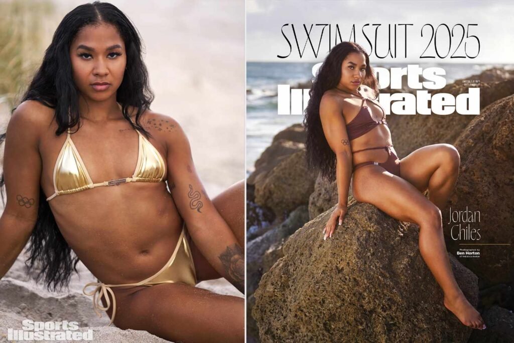 Jordan Chiles ‘in Awe’ of Her 'Sports Illustrated Swimsuit' Cover (Exclusive)