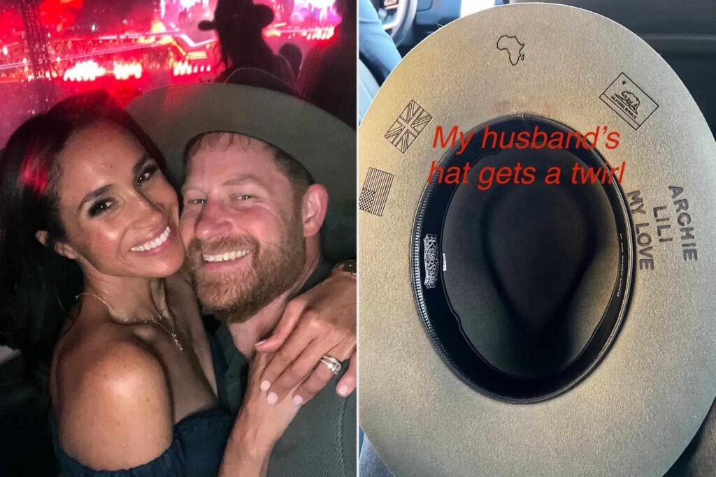 Meghan Markle Shares Photo of Prince Harry's Hat Dedicated to All His Loves