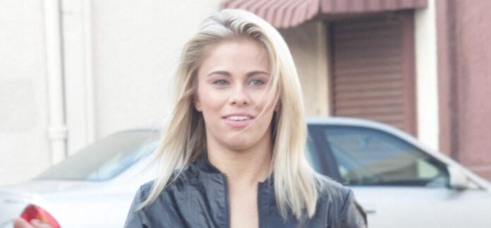 Paige VanZant Bares Her Perky Backside In A Leather Thong
