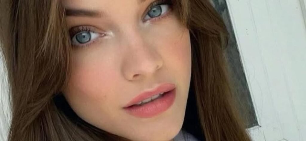Barbara Palvin Applying Makeup In Plunging Underwear Told To 'Put Clothes On'