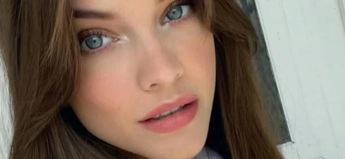 Barbara Palvin Applying Makeup In Plunging Underwear Told To 'Put Clothes On'