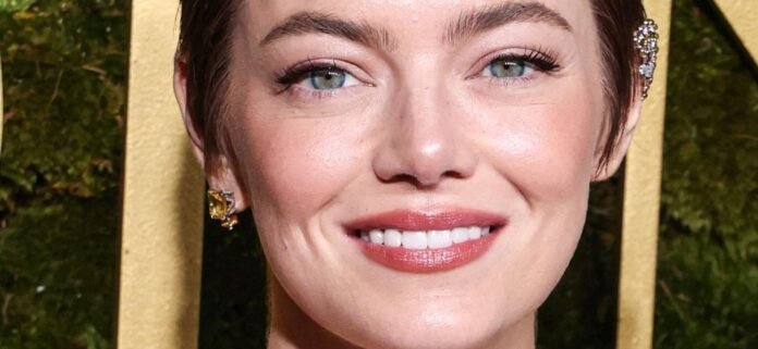 Emma Stone In Plunging Braless Dress Teased For Having 'Nothing To Support'