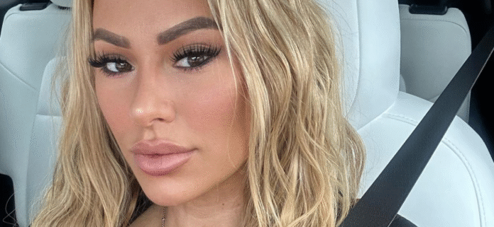 Former Soldier Kindly Myers In Bondage Lingerie Is 'Red Hot'