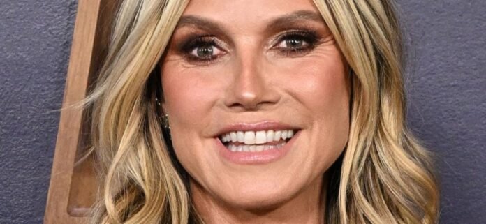 Heidi Klum In Satin Bikini Poolside Shamed For 'Middle-Aged Thickness'