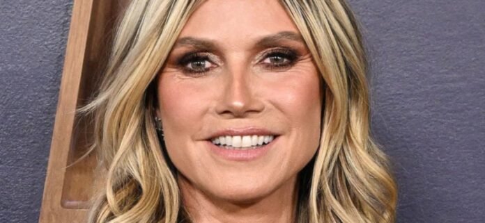 Heidi Klum Warned Braless Glitter Minidress Better Suited To '18-Year-Old'