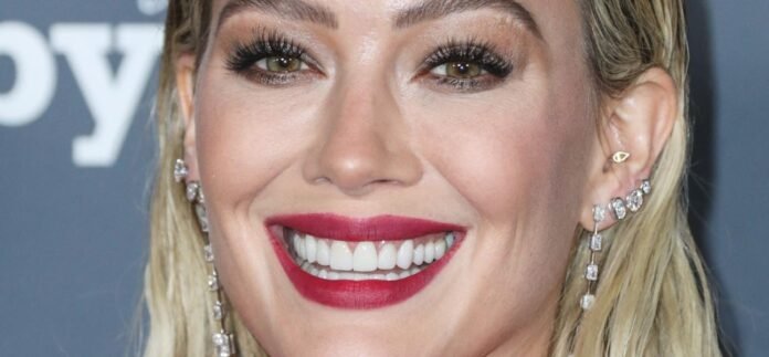 Hilary Duff In Cheeky Backyard Bikini Shows Off Her 'Trouble Maker'
