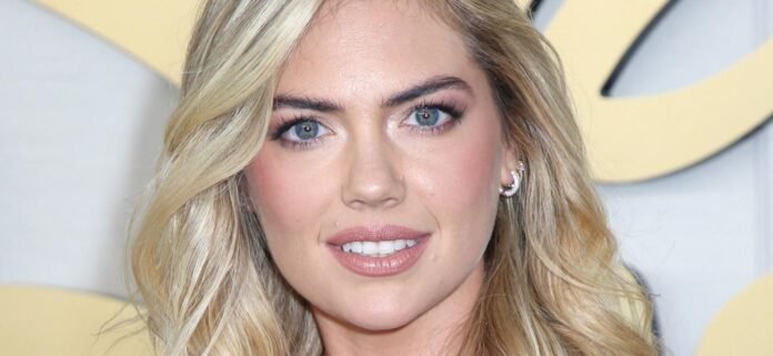 Kate Upton In Braless Glitter Dress Teased Over 'Massive' Chest