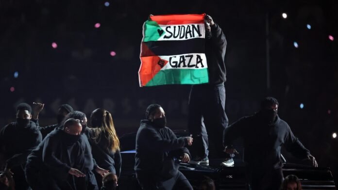 Performer Arrested for Displaying Palestinian, Sudanese Flags at Kendrick Lamar’s Halftime Show