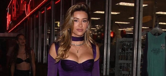 Cindy Prado Shows Off Her Enviable Figure In A Teeny Tiny Black Bikini