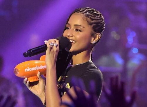 Tyla wins Favourite Global Music Star (Africa) at the 2025 Nickelodeon Kids’ Choice Awards