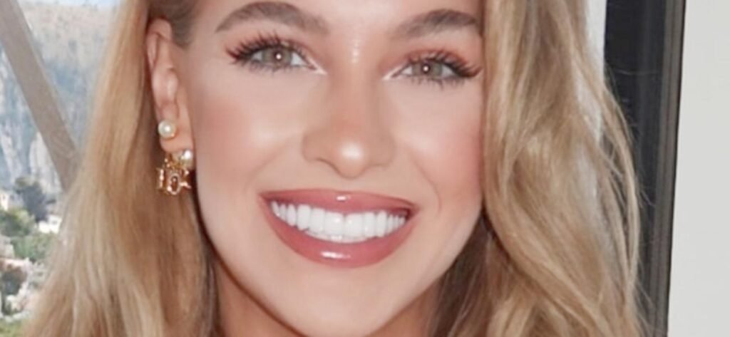 Veronika Rajek In Plunging Bikini Top Shows Off Her 'Cherries'