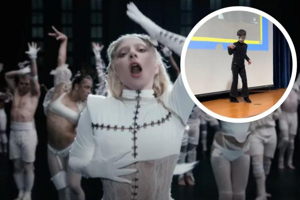 Little Boy Dances to Lady Gaga's 'Abracadabra' at School (VIDEO)