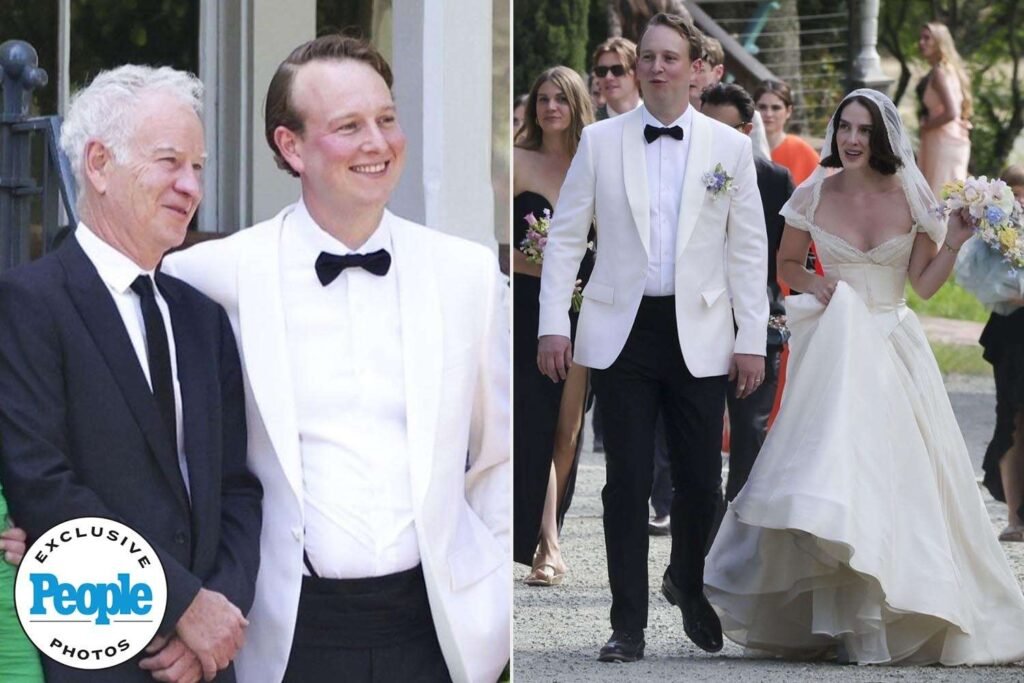 Tatum O'Neal, John McEnroe's Son Kevin McEnroe Gets Married (Exclusive Photos)