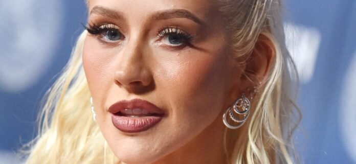 Christina Aguilera In See-Through Underwear Highlights 'Ozempic' Body In High Heels
