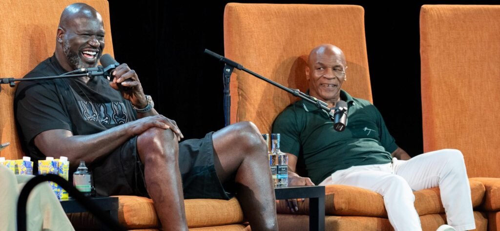 Shaquille O'Neal Brings 'The Big Podcast' To Vegas For Live Taping With Special Guest Mike Tyson