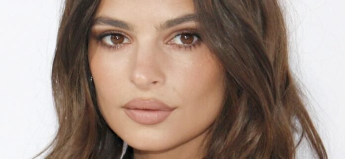 Emily Ratajkowski In Braless Snakeskin Minidress Told She's 'Wife' Material