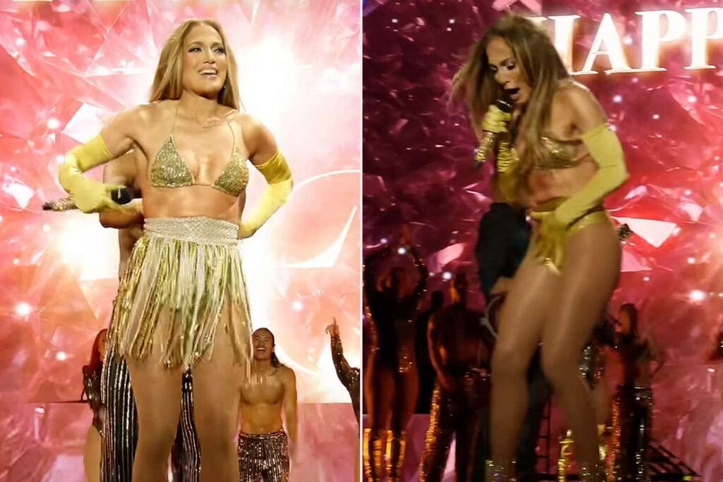 Jennifer Lopez Suffers Mid-Performance Wardrobe Malfunction During Concert: Photo